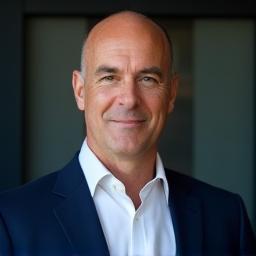 Portrait of Mr. Julian Thorne, CEO of Thorne Group.